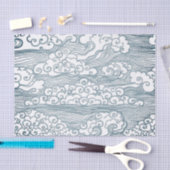 Aangepast 10lb-weefselpapier, White-Japans CLOUD Tissuepapier (Craft)