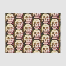 Aangepast 10lb-weefselpapier, wit SKULL Tissuepapier