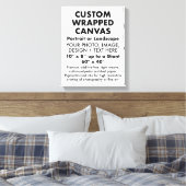 Aangepast 11-inch x 14-inch PREMIUM GEWRAPPEERDE A Canvas Afdruk (Insitu (Slaapkamer))
