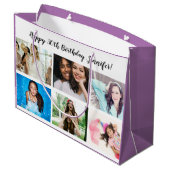 Aangepast 12 Aangepaste foto Collage Aangepaste na Groot Cadeauzakje (Achterkant Gekanteld)