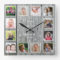 Aangepast 12 Foto collage Rustic Gray Wood
