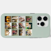 Aangepast 12 fotocollage Case-Mate iPhone case (Achterkant (horizontaal))
