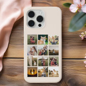 Aangepast 12 fotocollage Case-Mate iPhone case