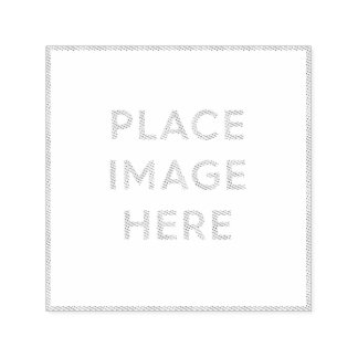 Aangepast 1,5-inch x 1,5-inch stempel