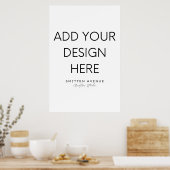 Aangepast 24x36 Poster (steen) (Keuken)