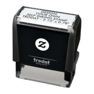 Aangepast 2.15 "x0.78" Trodat 4913 Zelfinkt Stempe Zelfinktende Stempel