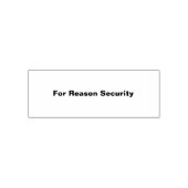 Aangepast 2,15 x 0,78-inch stempel (Design)