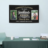 Aangepast 2 Foto gefeliciteerd Afstuderen Afstuder Spandoek (Beurs)