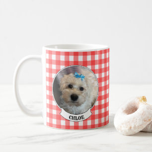 Aangepast 2 Foto Land Red Buffalo Check Pset Koffiemok