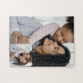 Aangepast 2 fotocollage legpuzzel (Horizontaal)