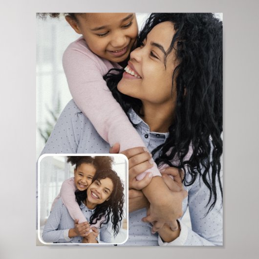 Aangepast 2 fotocollage poster (Voorkant)