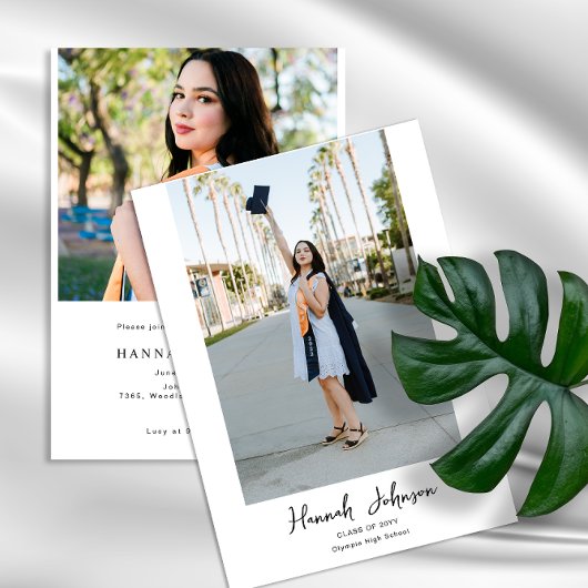 Aangepast 2 Fotokalligrafie Script Afstuderen Kaart