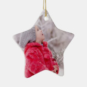 Aangepast 2 kerstboomversiering voor foto's keramisch ornament (Rechts)