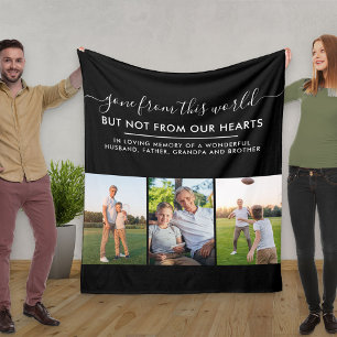 Aangepast 3 fotoraster voor het afspelen van geheu fleece deken