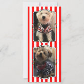 Aangepast 3 Foto's Amerikaanse vlag Patriottische  (Achterkant)