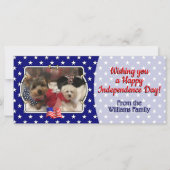 Aangepast 3 Foto's Amerikaanse vlag Patriottische  (Voorkant)