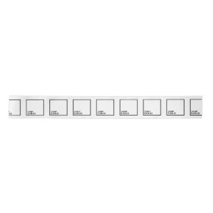 Aangepast 3-inch GrosKorrelig promotielint met Log Lint
