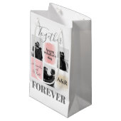 Aangepast 3 paar foto's Happy Valentijns Klein Cadeauzakje (Voorkant Gekanteld)