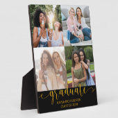 Aangepast 4 Collage Gold voor fotoraster Afstudere Fotoplaat (Zijkant)
