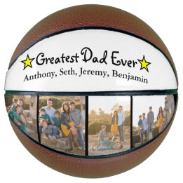 Aangepast 4 Foto groot pap ooit Vaderdag Basketbal