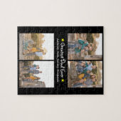 Aangepast 4 Foto grootst pap ooit Vaderdag SM Legpuzzel (Horizontaal)