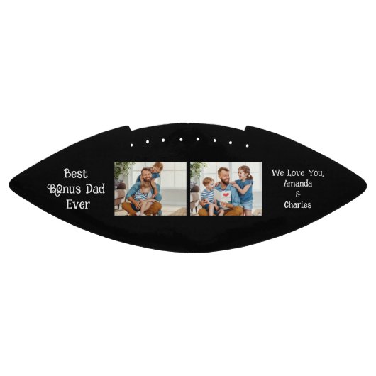 Aangepast 4 fotocollages Bonus vaders dag American Football (Paneel)