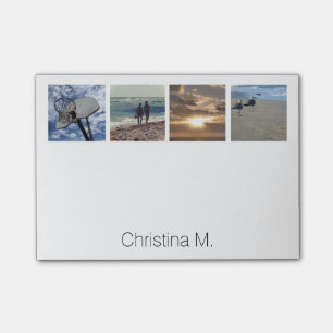 Aangepast 4 Multi-Photo Mosaic Afbeelding Collage Post-it® Notes