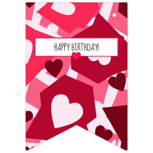 Aangepast 50e verjaardag van 50 jaar en verbluffen vlaggetjes (Derde vlag)