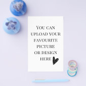 Aangepast 5,5 inch x 8,5 inch flyer (Enkel)