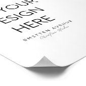 Aangepast 5x7 Poster (steen) (Hoek)