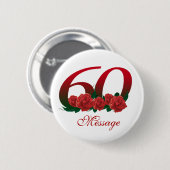 Aangepast 60 ronde button 5,7 cm (Voorkant /achterkant)