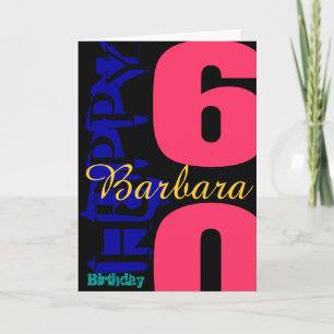 Aangepast 60e Wenskaart van de POP van de Geboorte Kaart