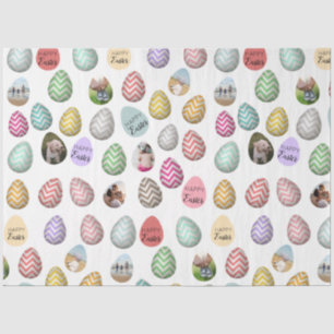 Aangepast 6 Fotopasta voor paaseieren Tissuepapier