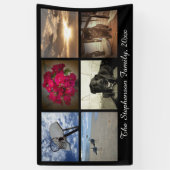 Aangepast 6 Horizontale Afbeelding voor fotocollag Spandoek (Verticaal)