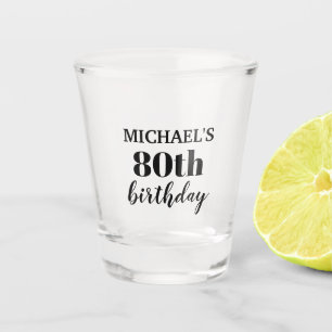 Aangepast 80e-dag feestdag voor opgeblazen glas