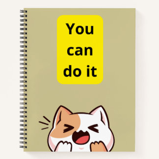 Aangepast 8,5-inch x 11-inch spiraal Notitieboek