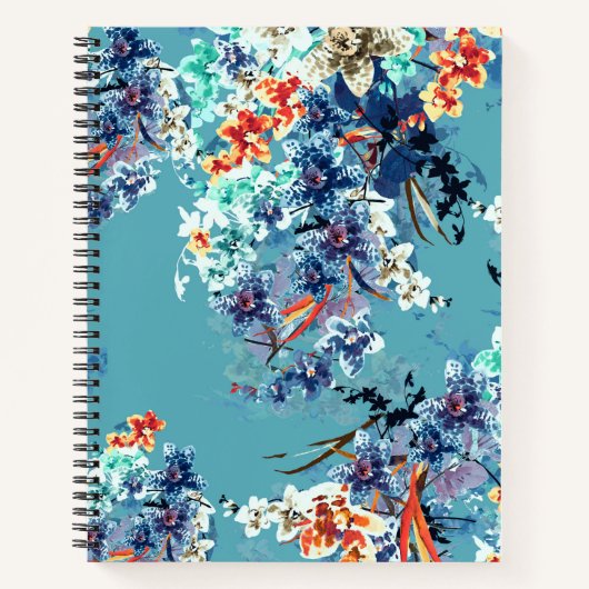Aangepast 8,5-inch x 11-inch spiraal Notitieboek (Voorkant)