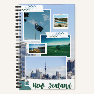 Aangepast 8,5-inch x 11-inch spiraal Notitieboek