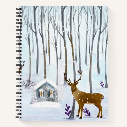 Aangepast 8,5-inch x 11-inch spiraal Notitieboek (Voorkant)