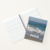 Aangepast 8,5-inch x 11-inch spiralachtig Notitieb Notitieboek (Binnen)