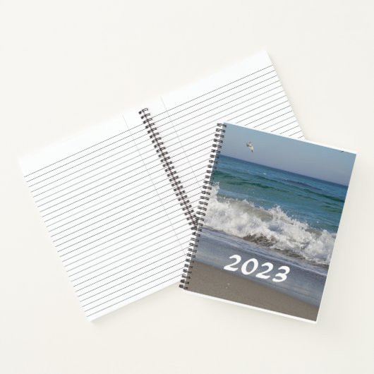 Aangepast 8,5-inch x 11-inch spiralachtig Notitieb Notitieboek (Binnen)