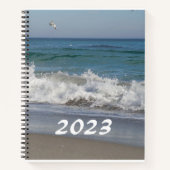 Aangepast 8,5-inch x 11-inch spiralachtig Notitieb Notitieboek (Voorkant)