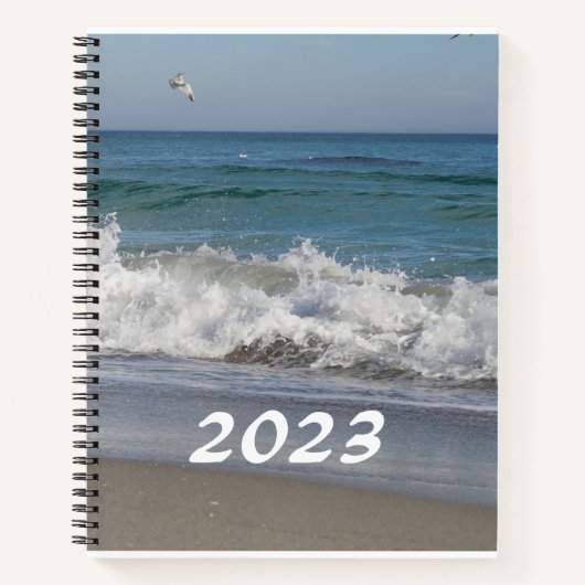 Aangepast 8,5-inch x 11-inch spiralachtig Notitieb Notitieboek (Voorkant)