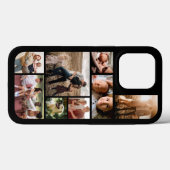 Aangepast 8 fotocollage Case-Mate iPhone case (Achterkant (horizontaal))