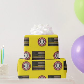 Aangepast 911 Dispatcher Wrapping Paper Cadeaupapier