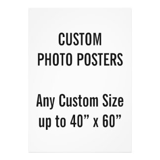 Aangepast A0-Poster, tot 40 x 60 inch Foto Afdruk