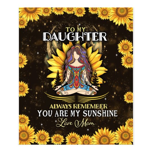 Aangepast aan mijn dochter foto afdruk (Voorkant)