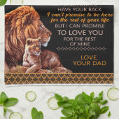 Aangepast aan mijn dochter theedoek (Gevouwen)