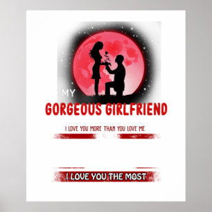 Aangepast aan mijn prachtige Vriendin Poster