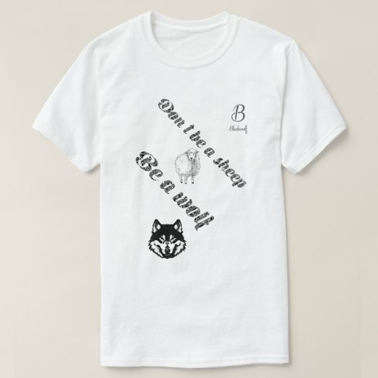 aangepast aan shirt (Design voorkant)